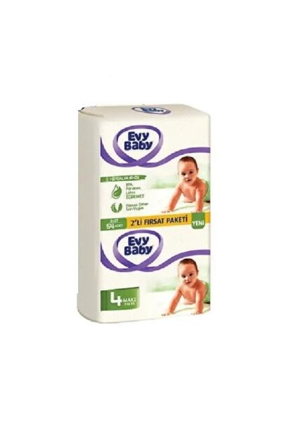 Evy Baby حفاضات أطفال مقاس 4 7-14 كجم 162 قطعة