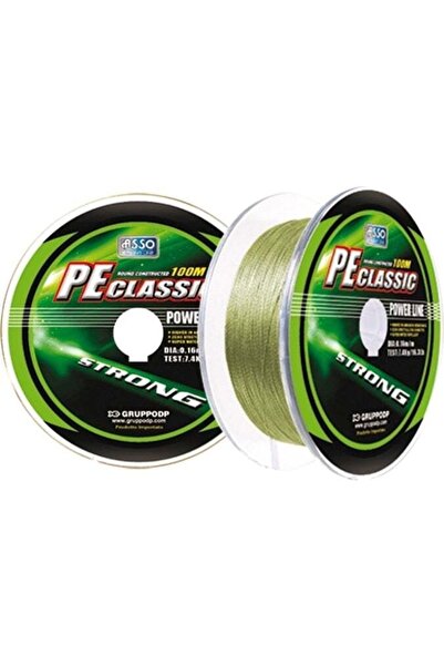 ASSO Pe Classic 6 Örghezit (Dyneema) 100 Metri Nr.: 0,45mm / 84,80 Lb