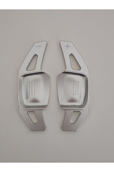 vagparts Passat B8 F1 Shift Pedals Silver - Passat B8 Steering Wheel Headset Pedal