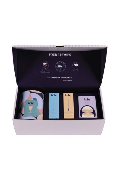 irie Deneyim Seti - Menstrual Kap Menstrüel Kap Adet Kabı Regl Kabı [[Small Nude]]