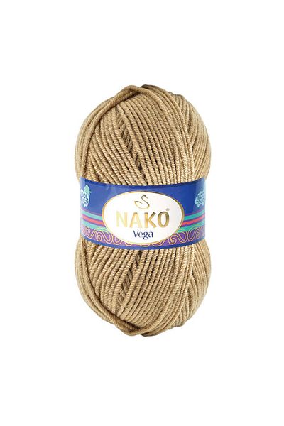 NAKO Vega Premium Ακρυλικό Χειροποίητο Πλεκτό Σχοινί 5 Τεμάχια 11237 Camel Hair