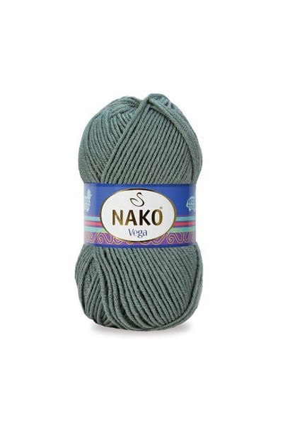 NAKO Vega Premium Acrylic Hand Knitting Thread 5 Pieces 06665 Wolf Gray