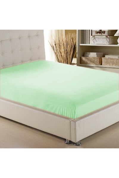 güllüce ev tekstil ürünleri Fitted Sheet Water Green