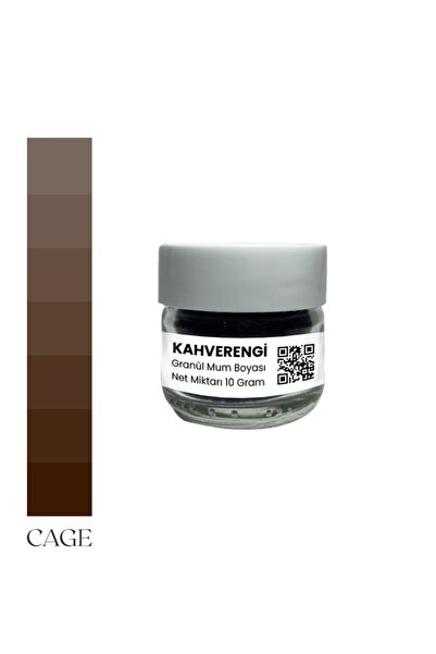 Cageartstudio Lüks Yüksek Kaliteli Granül Mum Boyası 10 Gr