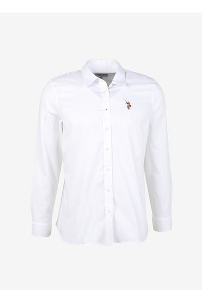 U.S. Polo Assn. Cămașă, 46, albă