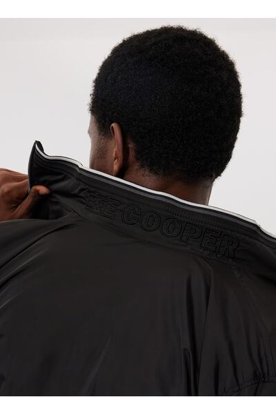 Lee Cooper Men's Black Coat 232 Lcm231007 Willard Black