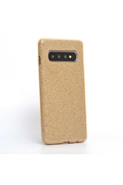 ZM STORE Samsung Galaxy S10 Kılıf Renkli Simli Parlak Shining Kapak