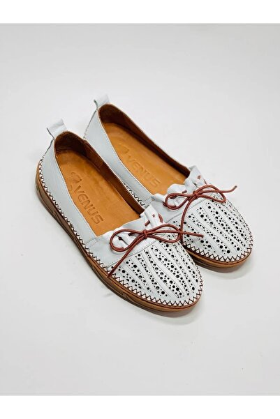 Venüs 23197131 Kadın Baskılı Hakiki Deri Comfort Günlük Babet