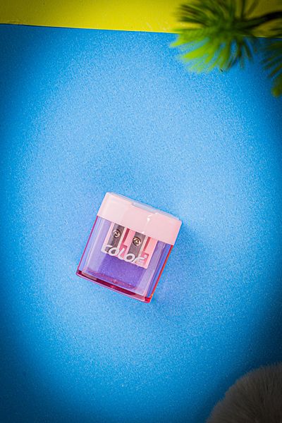 shopifav Colorbank Pencil Sharpener with Lid