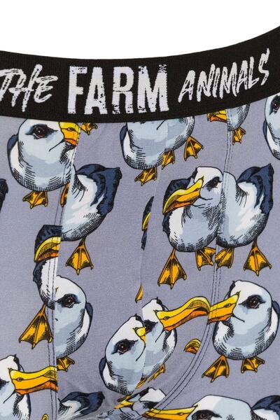 FARM ANİMALS Μπόξερ με σχέδια Seagull
