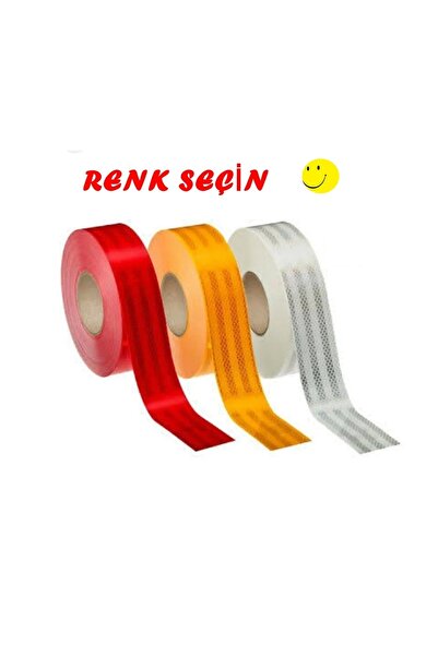 Betamax (3 Metre) Sarı Reflektör Reflektif Fosfor Dorse Yansıtıcı Şerit Bant