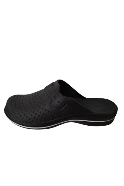 GEZER Unisex Black-white Striped Bathroom Balcony Slippers Gzrr215-20