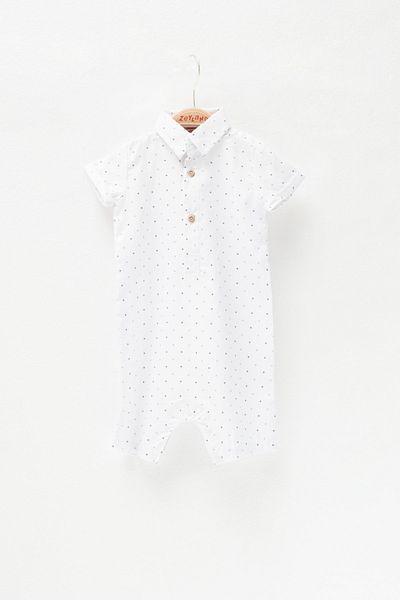 Zeyland Jumpsuit - Weiß - Relaxed Fit