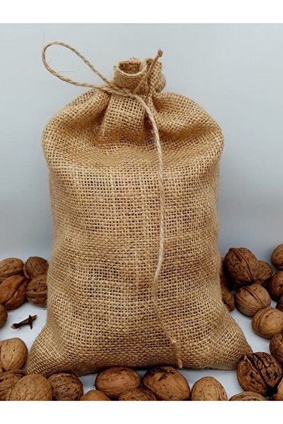 İSTANBUL SANDALET 3 قطع 20 × 30 سم كيس جوت طبيعي هدية كيس جوز محارة