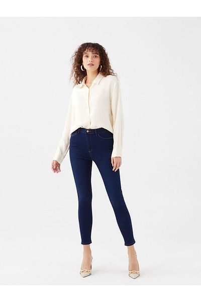 LC Waikiki Basic High Waist Slim Fit Women's Jean Pants