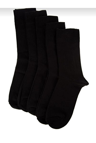 BEYAZ DÜŞ Bamboo Quality Anti-Sweat Cotton Five Socks