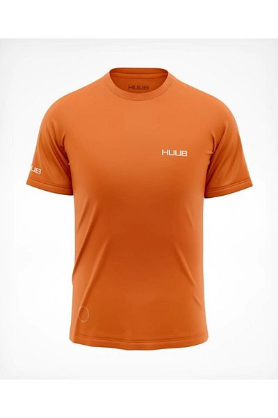 Huub Constant Tech Tee Cycling and Running T-shirt Orange - L