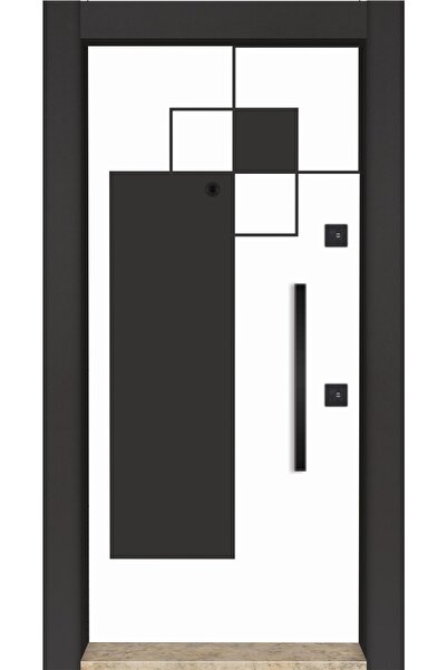 MONO ÇELİK KAPI SİSTEMLERİ Daire Giriş Kapısı, Çelik Kapı, Mn-1012 Sol