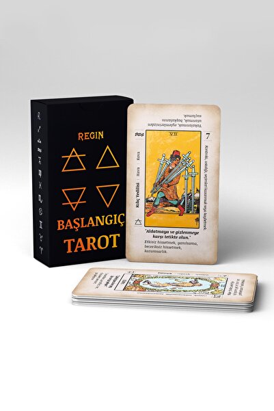 Genel Markalar Regin Başlangıç Tarot Kitabı Ve Tarot Kartları