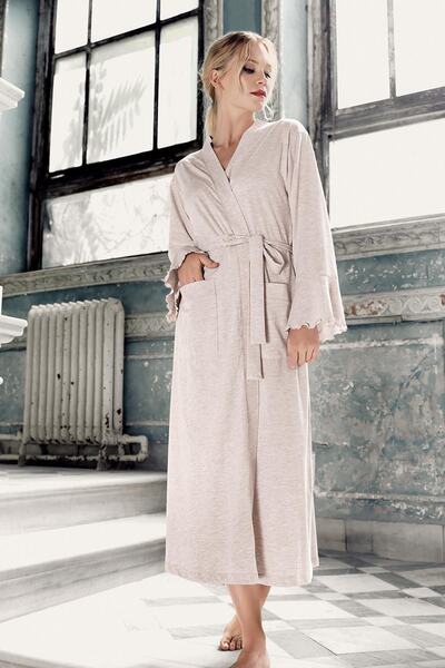 Artış Γυναικεία βαμβακερή ρόμπα 13502