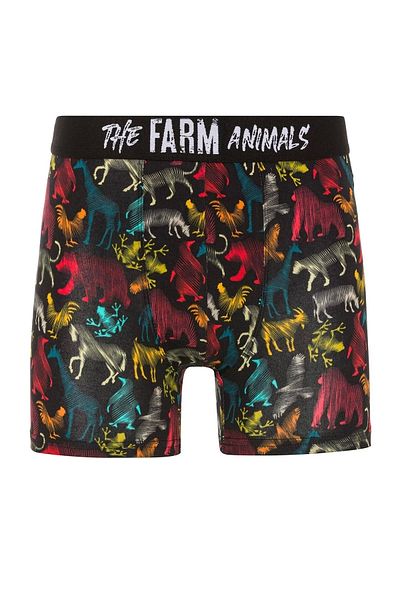 FARM ANİMALS All Animals Patterned Boxers