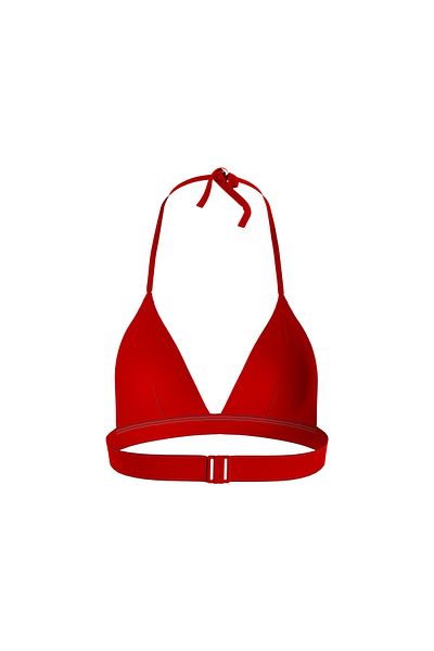 Tommy Hilfiger Red Women's Bikini Top Uw0Uw04109Xlg