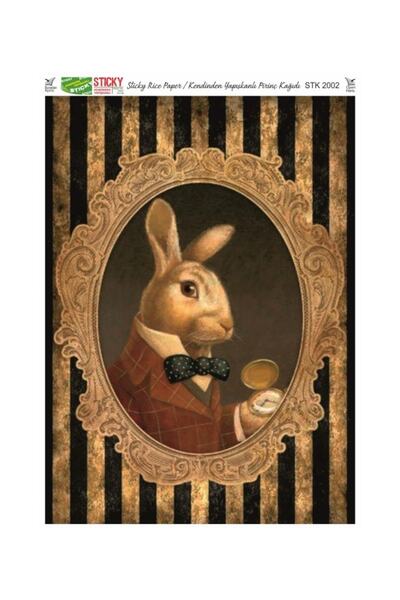 Rich Sticky Kendinden Yapışkanlı Pirinç Dekopaj Kağıdı Rch-pd-stk-2002