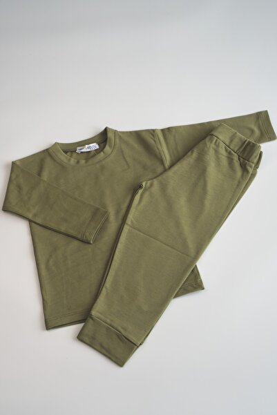 Vennusbaby Spring Combed Cotton Top and Bottom Children's Set