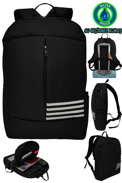 USF Notebook Computer Bag 16.9'' Pad Protected Laptop Backpack Water and Liquid Proof Fabric