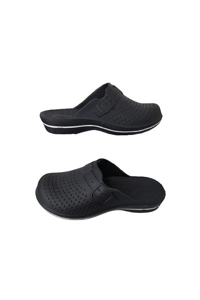 GEZER Papuci de baie unisex cu dungi albastru-alb-marin pentru balcon Gzrr215-20
