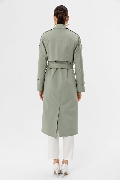 Icon Kadın Haki Şimal Trençkot 1638 Kb