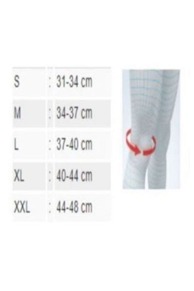 Aurafix Velcro Strengthened Knitted Patella and Knee Brace with Ligament Support (Long) 114u