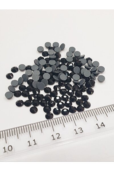CRYSTALSHOP Dmc Hotfix Ütü Ile Yapışan Taş Ss16 Siyah - 25gr (800AD)