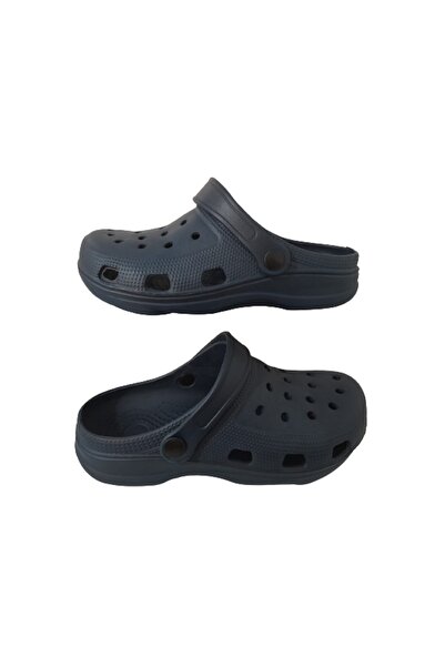 GEZER Crocs Model Kapalı Lacivert Ortopedik Sabo Terlik