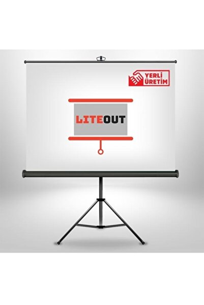 LiteOut 200x150cm Tripod Projeksiyon Perdesi