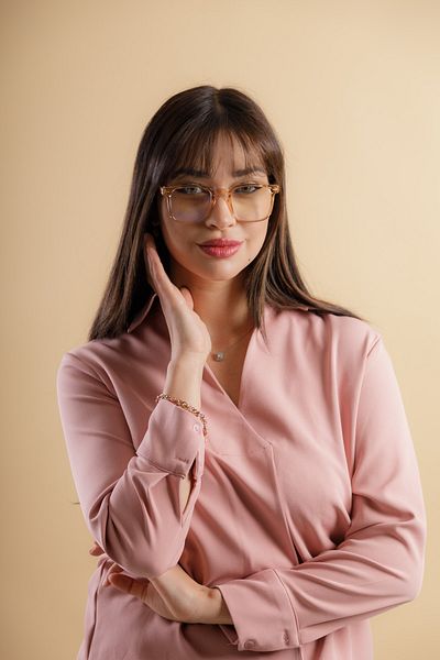 ONNObutik Honey - Blue Block - Blue Light Protection Glasses - Compatible with All Face Types