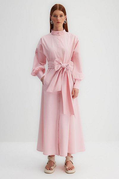 Trendyol Modest Abendkleid - Rosa - Basic