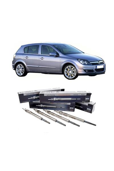 BERU 2005-2009 Opel Astra H 1.3 Cdti Euro 4 Motorlar Için Kızdırma Bujisi 4 Adet