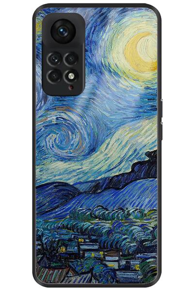 WANNA PROTECT Xiaomi Redmi Note 11 Pro Kamera Korumalı Premium Starry Night D...