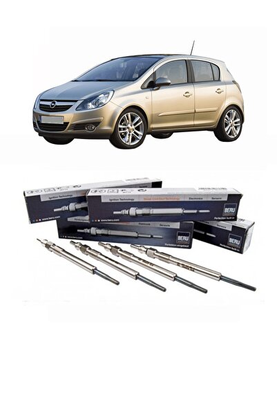BERU Opel Corsa D Isıtma Bujisi Euro 5 2011-2014 Corsa 1.3 Cdti Euro 5 Kızdır...