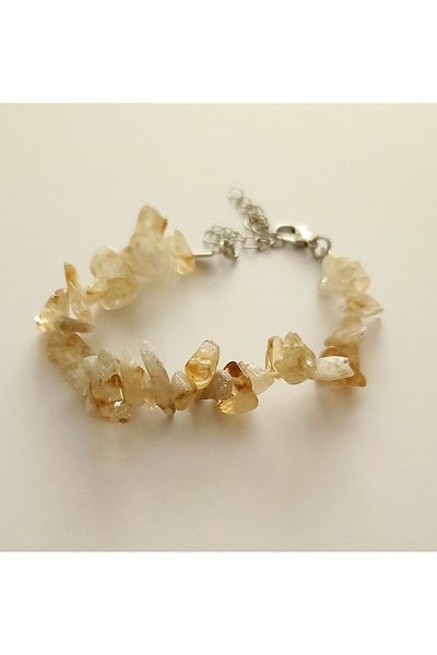 Chellomood Citrine Bracelet - Real Citrine Natural Stone (MONEY STONE)