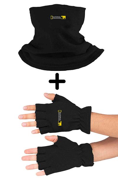 herotasarım Polar Bll3591 - National Cutout Gloves Σετ με 2 γιακά λαιμού