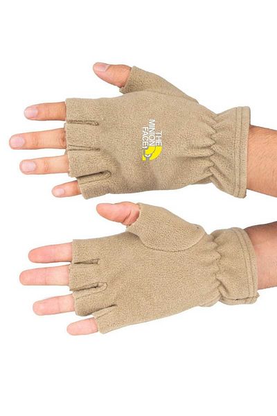 herotasarım Minions Face Cutout Gloves - Σετ 2 Polar Bll3497