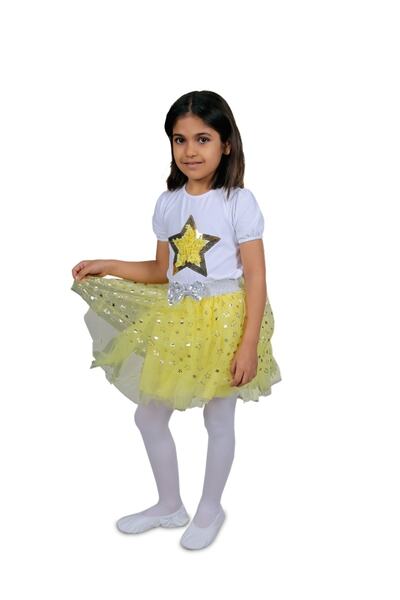 FATELLA Girl's 23 April Patterned Show Short Sleeve T-shirt