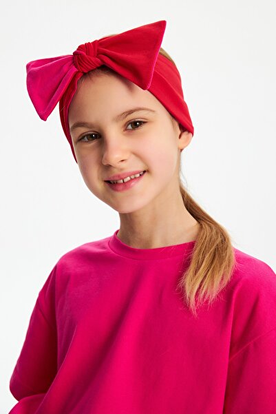 Babygiz Κοριτσίστικο βαμβακερό χτενισμένο βαμβακερό, αντιολισθητικό, αντι-ιδρωτικό, εξαιρετικά ελαφρύ εύκαμπτο κορδόνι μαλλιών με παπιγιόν μπαντάνα