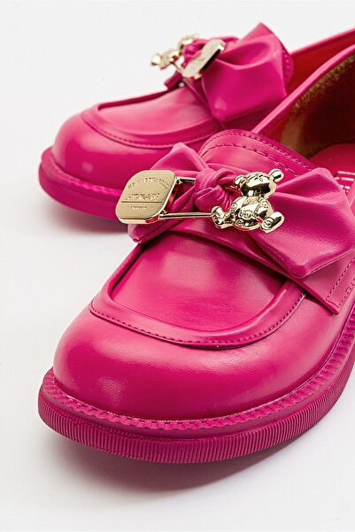 LuviShoes Dámská mokasína Arden Fuchsia Skin