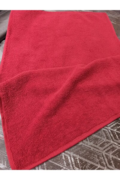 ŞENER HOME 6-пакет червоних рушників для перукарів та перукарень - 50x90 см, повсякденний дизайн