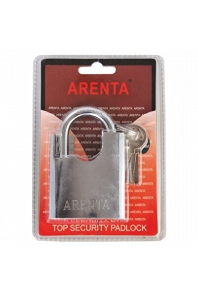 ARENTA 60 Mm Çelik Tam Korumalı Asma Kilit Kaliteli Kromaj Kaplama