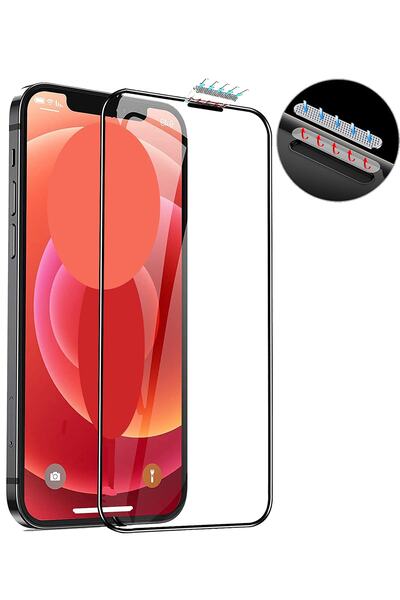 Ekolaks متوافق مع هاتف Apple Iphone 14 Pro 9d، غطاء منحني بالكامل، حماية من ا...