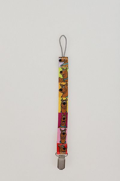 KARAMİLA Dog Printed Pacifier Strap - Pacifier Chain - Pacifier Holder